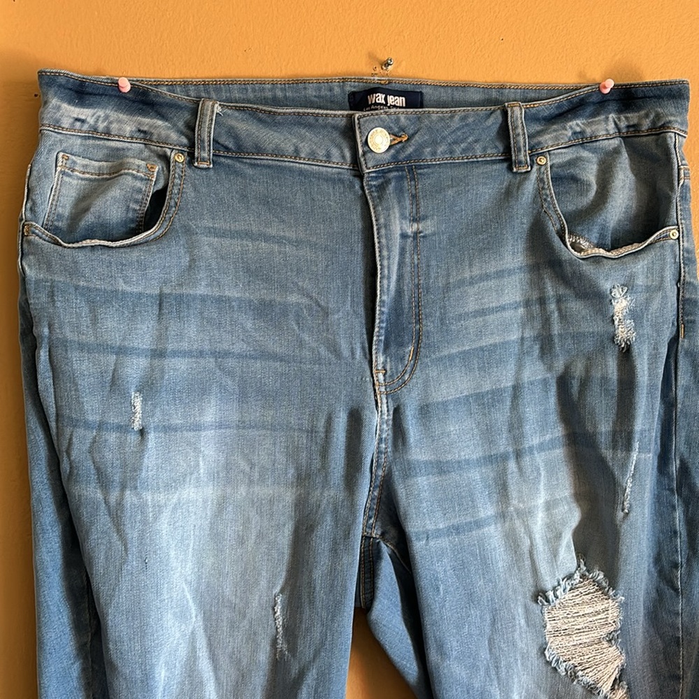 Plus Size Ripped Jeans - Picture 3 of 10